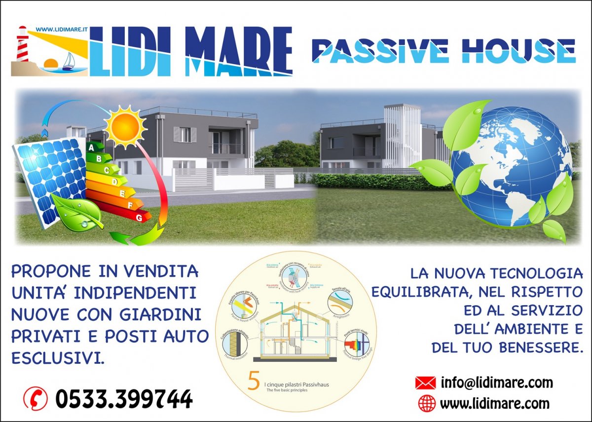 PASSIVE HOUSE SUL MARE LIDO NAZIONI