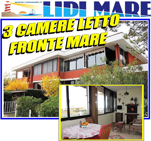 VILLA FRONTE MARE CON TRE LETTO LIDI COMACCHIO