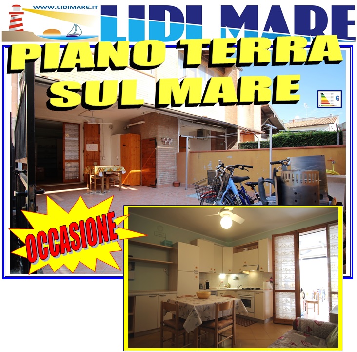 TRILOCALE PIANO TERRA SUL MARE CENTRO LIDO NAZIONI